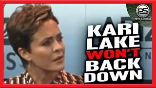 Kari Lake Demolishes Debate Opponent & Moderator Over Election Integrity