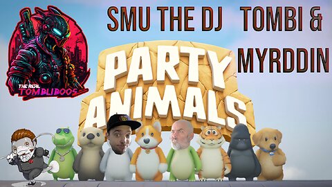 🐻🦧🦁Tombi plays Party Animals with @SmuTheDJ and others! 🦁🦧🐻