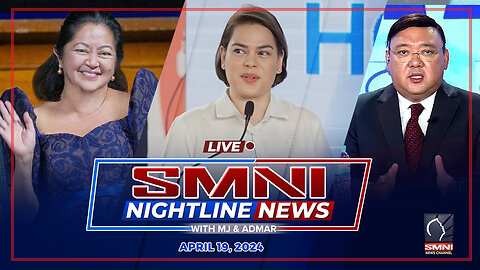 LIVE: SMNI Nightline News with Admar Vilando & Jade Calabroso | April 19, 2024