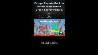 Europe Reverts Back to Fossil Fuels Due to Green Energy Failure. #TITM