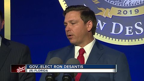 Governor-elect DeSantis takes oath of office tomorrow