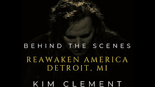 Kim Clement Prophecies at the Rewaken America Tour - Detroit, MI - Behind The Scenes