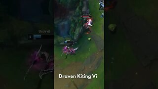 KITING WITH DRAVEN LIKE A PRO - #draven #adc #shorts #leagueoflegends #league #1vs9 #carry