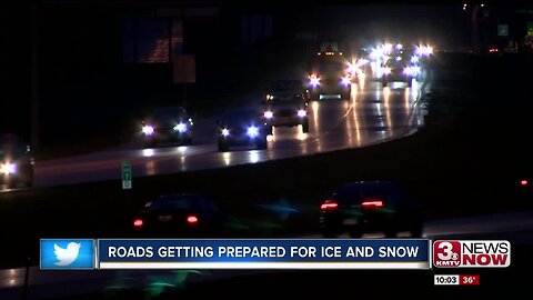 Roads getting prepared for winter conditions