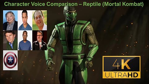 Character Voice Comparison - Reptile (Mortal Kombat)