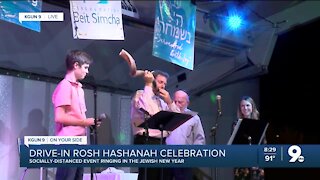 Drive-in Rosh Hashanah Celebration