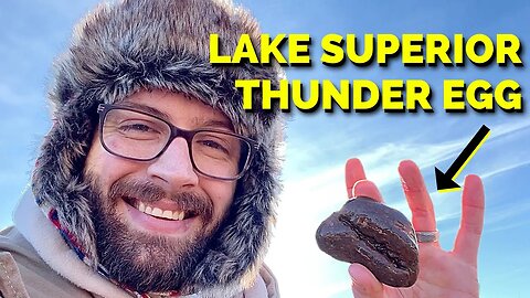 Many AGATES found on the beach! Lake Superior ROCKS!