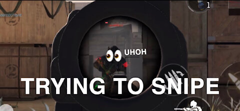Trying to Snipe Call of Duty Mobile