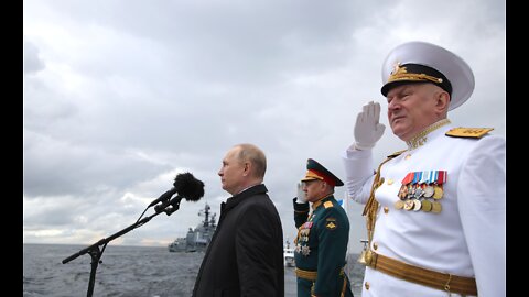 Hlavní námořní přehlídka v Petrohradě 31.7.2022