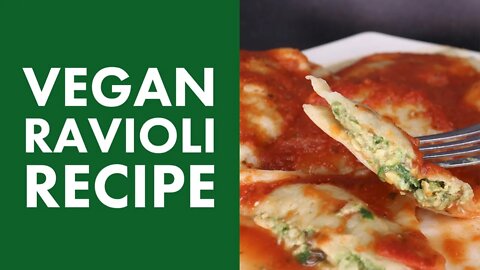 Vegan Ravioli Recipe | No Special Equipment Needed