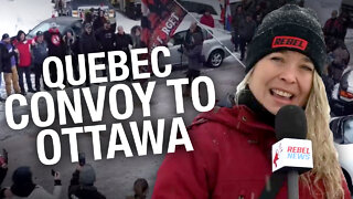 A convoy from Quebec to Ottawa for the next generation's future