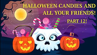 Cartoon - Kids Halloween Candies Cartoon - Funny Children Video