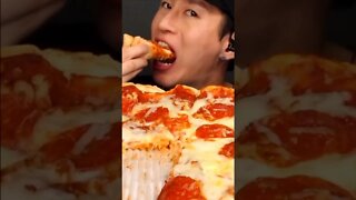 ASMR MUKBANG | Pizza Fast Eating | Relaxing Video Sound | Korean mukbang | Satisfying