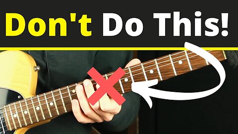 Top 5 Technique Mistakes Guitarists Make