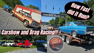Car Show and Drag Racing! We Made our First Passes Down Bristol Dragway!!!