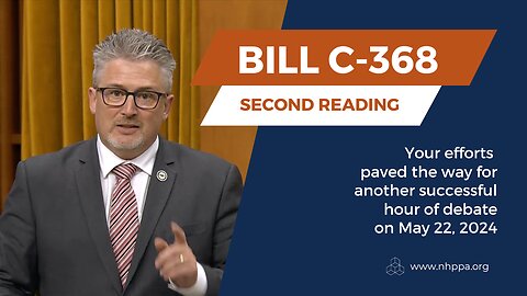 Bill C-368 | Successful Second Hour of Debate