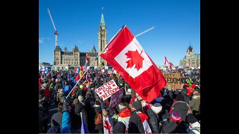 Canada Rally Against Vaccine Mandates Blocks Ottawa as Trump Praises Protest