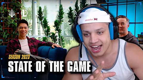 Tyler1 reacts to Season 2023 State of the Game | Dev Video - League of Legends