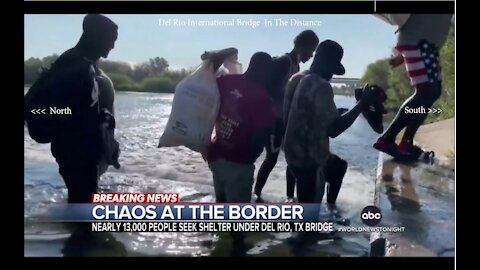 @DonaldJTrumpJr @DonaldJ.Trump MSM Staged Video (Migrants Are Headed The Wrong Way)