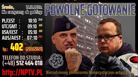 POWOLNE GOTOWANIE - Olszański, Osadowski NPTV (15.12.2021)