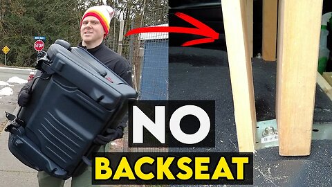 Removing Honda CRV Backseats | Finishing Bed Platform for SUV