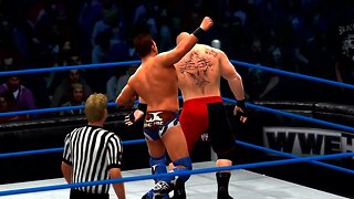 WWE '13 Gameplay Brock Lesnar vs The Miz