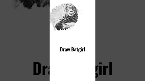 Draw Batgirl Timelapse #gothamknights #batman #art