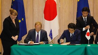 Japan And The EU Have Signed The 'Largest Bilateral Trade Deal Ever'