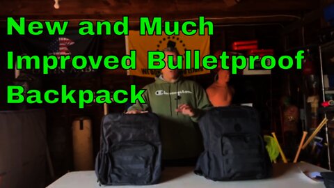Bodyguard Bulletproof Backpack NEW and Improved Update