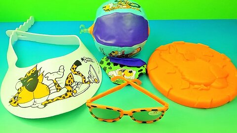 1996 SUMMER TIME FUN with CHESTER CHEETAH set of 5 KFC COLLECTIBLES VIDEO REVIEW