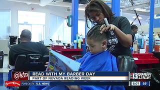 Kids get style and story from barbers