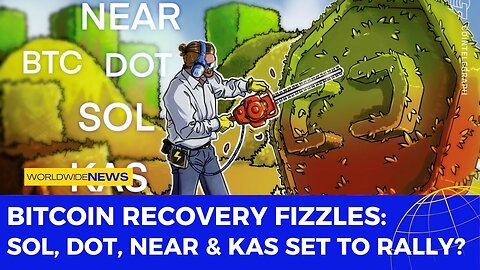 Bitcoin Recovery Fizzles: SOL, DOT, NEAR & KAS Set to Rally?