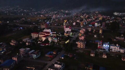 Hotel Siddhartha | Aerial Night Shot | Surkhet Nepal Birendranagar