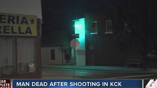 Man shot outside KCK bar early Sunday