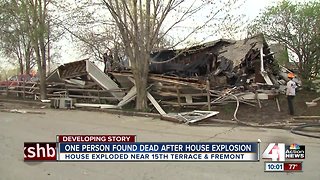 Body found after house fire, explosion on KCMO's east side
