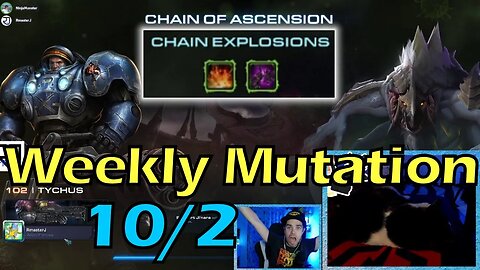 Chain Explosions - Starcraft 2 CO-OP Weekly Mutation w/o 10/2/23 with @NinjaMonsterTV