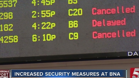 BNA Increases Security Following Ft. Lauderdale Shooting
