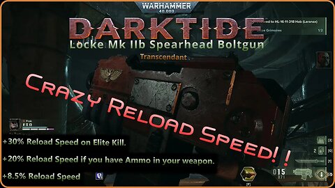 Warhammer 40k: Darktide - Boltgun Crazy Reload Speed!