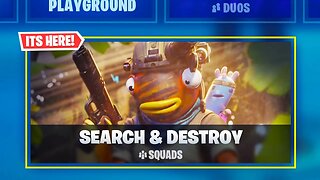 *NEW* "SEARCH & DESTROY LTM" In Fortnite! *GAMEPLAY* (Fortnite Search & Destroy!)