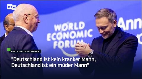 Lindner spricht auf WEF über die "neue Normalität"