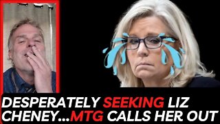 Desperately Seeking Liz...Irrelevance is tough for her...MTG calls her out