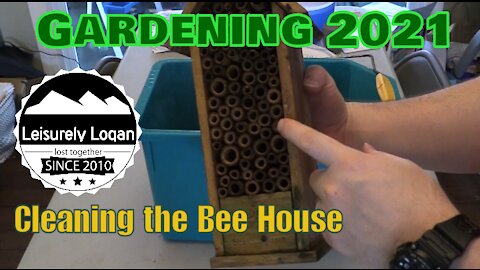 Cleaning the BAMBECO Bee House