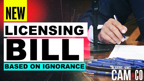 New licensing bill based on ignorance.. or outright stupidity