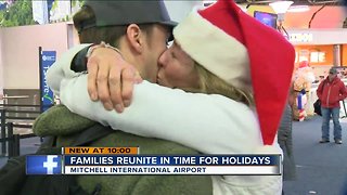 Home for the Holidays: Families reunited for the holidays after months apart