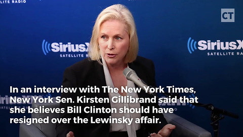 Kirsten Gillibrand Tries to Disown Clintons