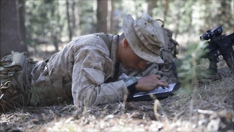 Marines Participate in a Marine Corps Combat Readiness Evaluation