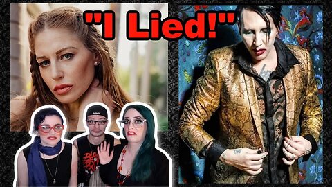 BOMBSHELL NEWS/ Marilyn Manson Accuser, Ashley Morgan Smithline, Recants Everything!