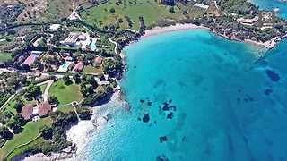 Drone footage captures most expensive house in Greece