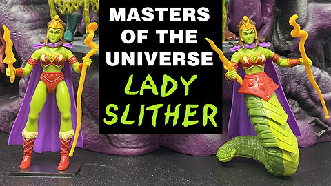 Lady Slither - Masters of the Universe Origins - Unboxing and Review