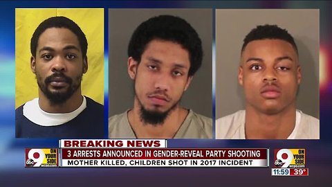3 arrested in gender reveal party shooting